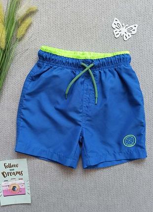 Детские плавательные шорты 3-4 года primark купания плаванья для мальчика пляжные