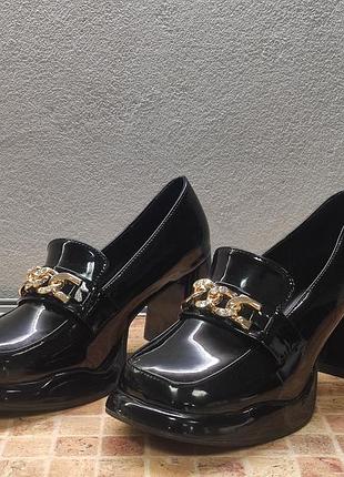 Туфли fashion лаковые