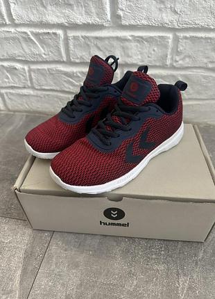Жіночі кросівки hummel 37р, червоні кросовки 23см