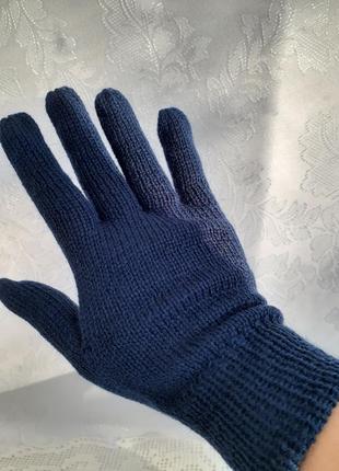 Carlo margo шарф 🧤 з рукавичками морська хвиля кашеміровий з бахромою5 фото