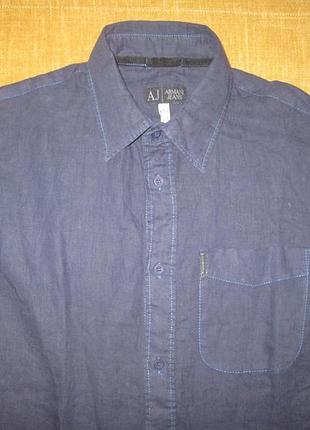 Летняя рубашка из льна