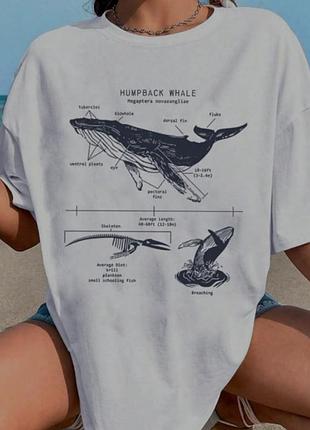 Футболка жіноча кит