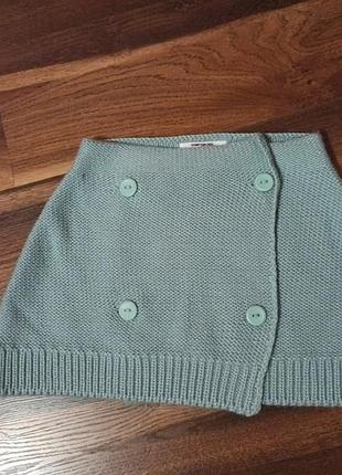 Юбка мятного цвета