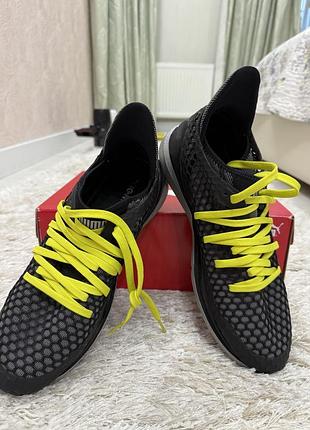 Дизайнерські кросівки puma ignite limitless netfit розмір 42,5 (27,5 см) чорного кольору