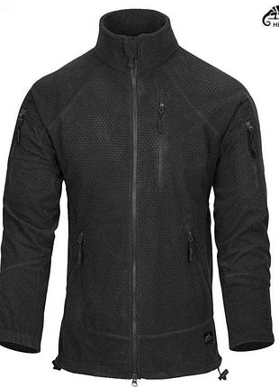 Флисовая кофта helikon alpha tactical - black
