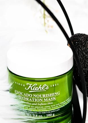 Маска kiehl's avocado nourishing hydration mask