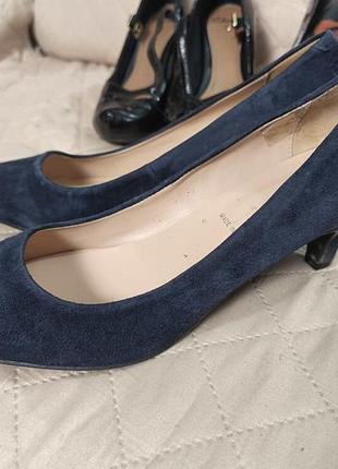 Roberto santi, 41p туфлі човники натуральна замша