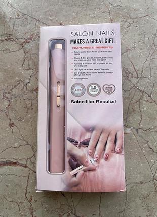 Salon nails портативний набір для домашнього манікюру