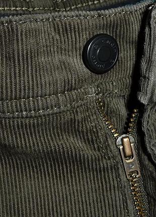 Джинсы микровельвет тёмного цвета "pierre cardin" w34-36 l30