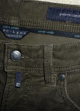 Джинсы микровельвет тёмного цвета "pierre cardin" w34-36 l304 фото