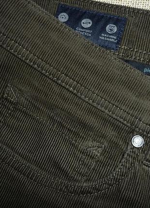 Джинсы микровельвет тёмного цвета "pierre cardin" w34-36 l306 фото