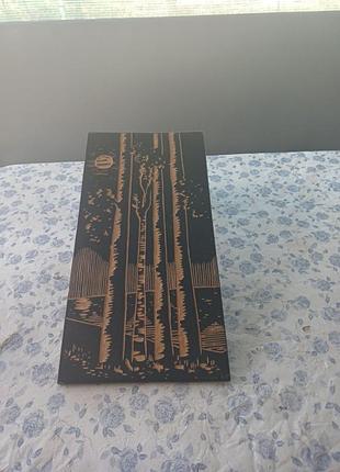 Картина из дерева