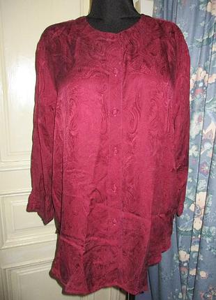 Блузка.разм 20.шелк