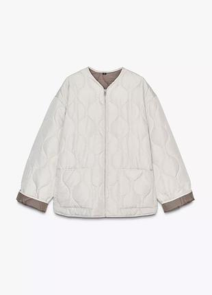 Стьобана куртка zara s