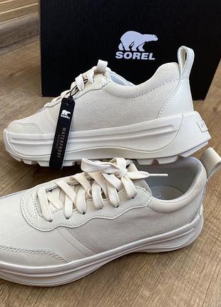 Нові фірмові шкіряні кросівки sorel анатомічні жіночі 39-40 кеди