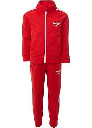 Дитячий спортивний костюм reebok червоного коляру