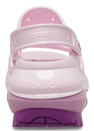 Crocs кроксы босоножки сандалии на платформе classic mega crush sandal 207989-5bx hydrangea6 фото