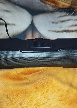 Колонка саунбар с подсветкой