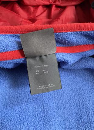 Куртка вітровка 2в1 jack wolfskin синя 8