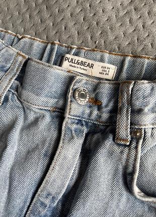 Джинси світлі мом pull&bear 2