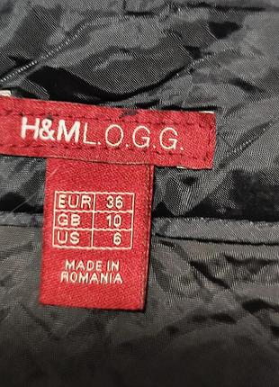 Мини юбка в клетку от h&amp;m. 8