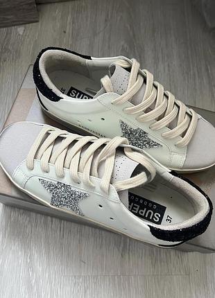 Жіночі  кросівки кеди нові  білі  голден гус golden goose white