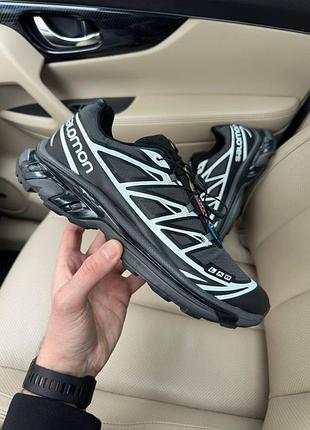 Чоловічі кросівки сірі саломон, salomon xt 6 grey, мужские кроссовки саломон серые демисезонные