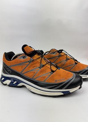 Salomon xt-6 gtx utility 'orange black' gore tex