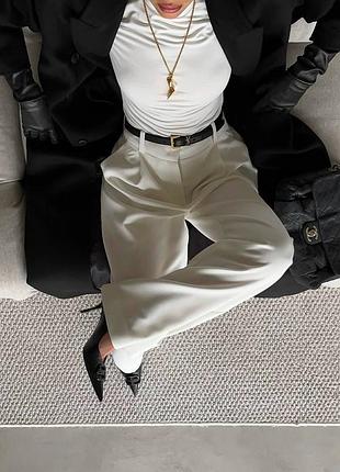 Брюки палаццо 4