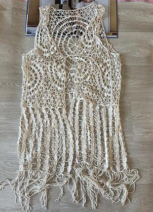 Летняя ажурная накидка