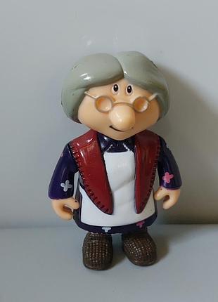 Винтажная коллекционная фигурка  postman pat mrs goggins