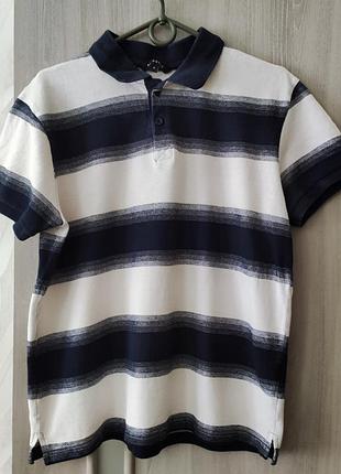 Футболка мужская в полоску м размер