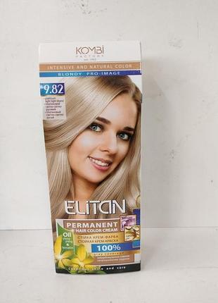 Стойкая крем-краска для волос «elitan»