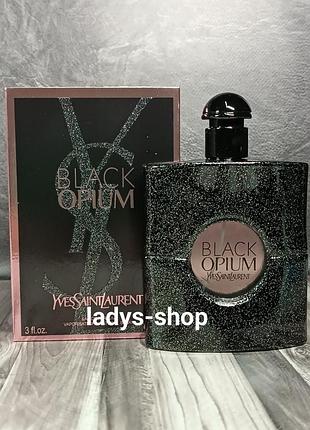 Жіноча парфумована вода black opium від yves saint laurent (ів сен лоран блек опіум) 90 мл.