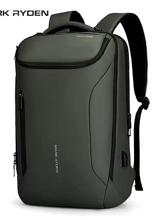 Рюкзак mark ryden x-ray 17" mr9031y-sj08 3 відділи, 28л, ykk, usb green