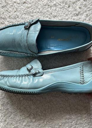 Мокасини з лакованої шкіри monarch 37-38