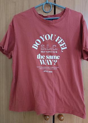 Стильна коттонова футболка