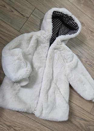Шубка для девочки от zara
