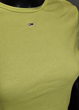 Tommy hilfiger футболка в рубчик zara3 фото