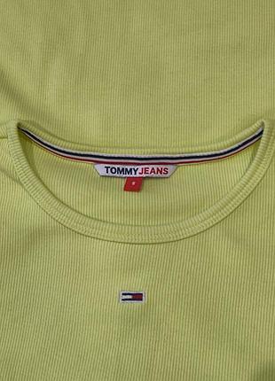 Tommy hilfiger футболка в рубчик zara5 фото
