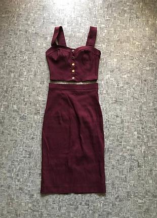 Костюм літній (топ та спідниця) irena richi