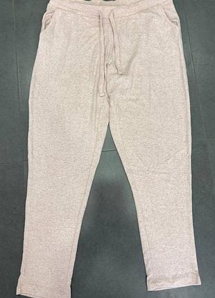 Брюки женские вискозные пудровые меланж blue motion 46-48р м