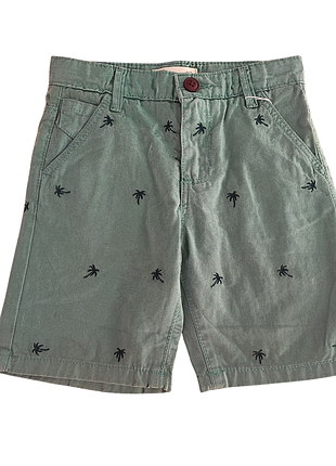 Детские джинсовые шорты для мальчика zippy 118-121 см зеленый (250313086)