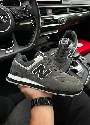 Чоловічі кросівки BEAMS Injects Asymmetry To A Greyscale New Balance 990v5 m grey white
