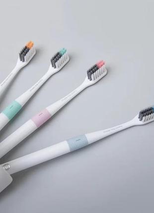 Зубні щітки mijia doctor b nun4006rt 4 щітки + 1 тревел-бокс