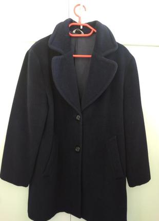 Роскошное пальто laura lindor. шерсть. италия1 фото