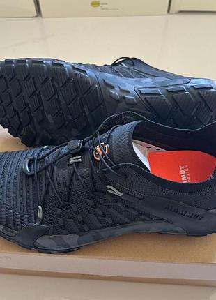 Треккинговые мужские кроссовки mammut hueco knit ii low men