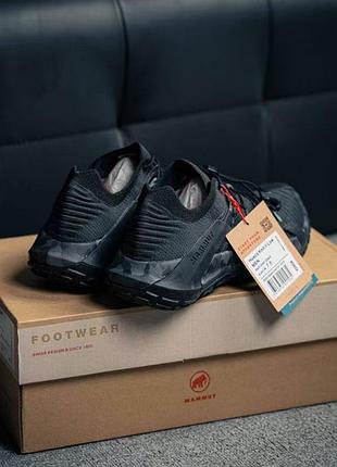 Треккинговые мужские кроссовки mammut hueco knit ii low men