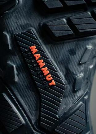 Треккинговые мужские кроссовки mammut hueco knit ii low men