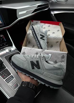 Чоловічі кросівки new balance classic gray black